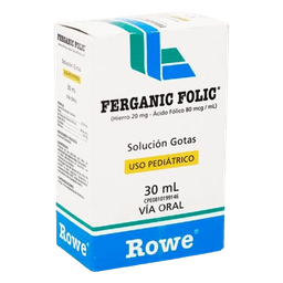 FERGANIC FOLIC 30ML GOTAS