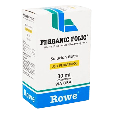 FERGANIC FOLIC 30ML GOTAS