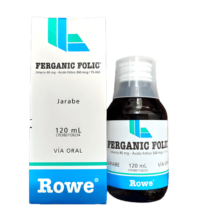 FERGANIC FOLIC JBE X 120 ML