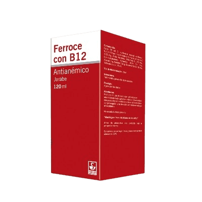 FERROCE CON B12 ANTIANEMICO  120ML