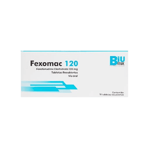 FEXOMAC 120MG X 10TAB BIUMAK