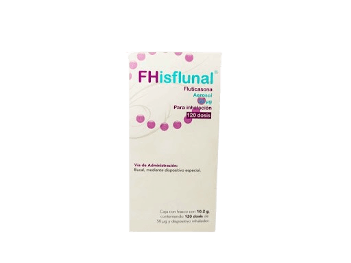 FHISFLUNAL AEROSOL 120 DOSIS 50MG