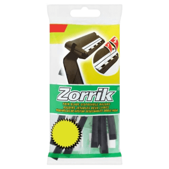 AFEITADORA ZORRIK 5 CARTUCHOS X 1UND