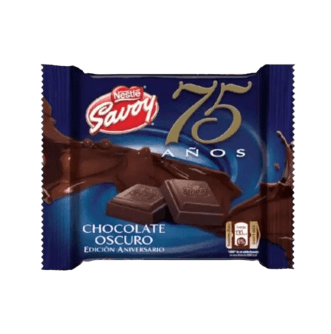 CHOCOLATE OSCURO 75 ANIVERS X 1UND