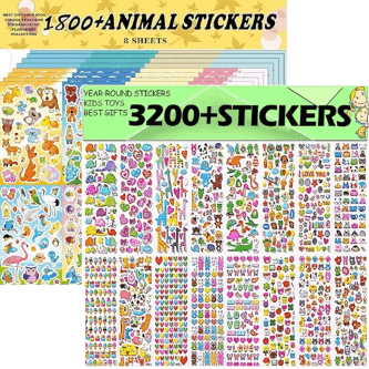 COLECCIÓN SURTIDO PEGATINAS MEDIANAS