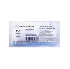 SUTURA SEDA 2-0 SMITS SUTURE