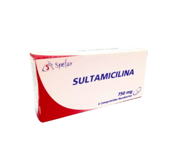 SULTAMICILINA 750MG X6TAB