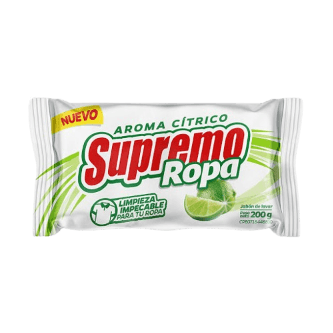 JABON SUPREMO ROPA CÍTRICO 200GR