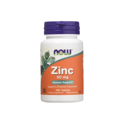 ZINC 50MG X 100TAB NOW