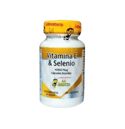 VITAMINA E & SELENIO X 60CAP ABEJITA