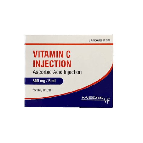 VITAMINA C FAHD 500MG 5ML SOL/INY X 1 AM
