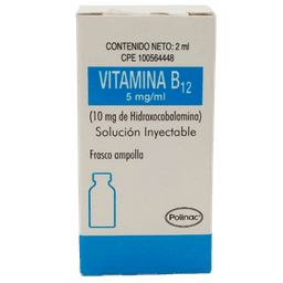 VITAMINA B12 INY X 2ML AMP