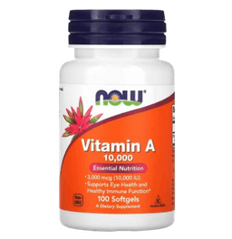 VITAMINA A 10.000 IU X 100CAP NOW