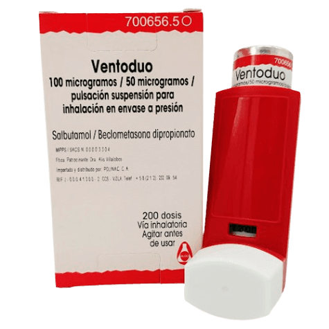 VENTODUO INH 100MG/50MG ALDO