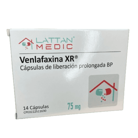 VENLAFAXINA XR 75MG X 14 CAPS
