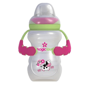 VASO ENTRE C/ASAS ROSADO 5OZ/150ML MAGIC