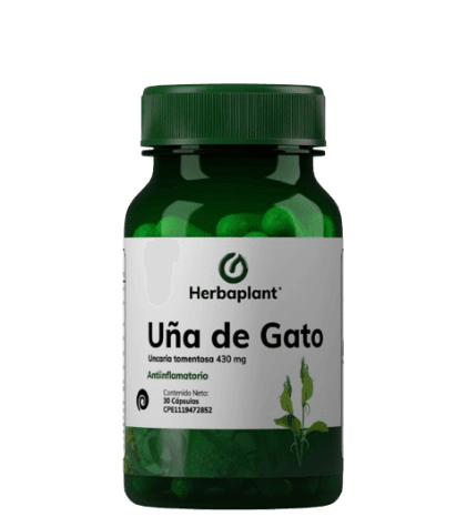 UÑA DE GATO 430MG X 30CAP HERBAPLANT