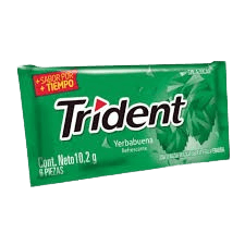 TRIDENT YERBABUENA X 1 UND