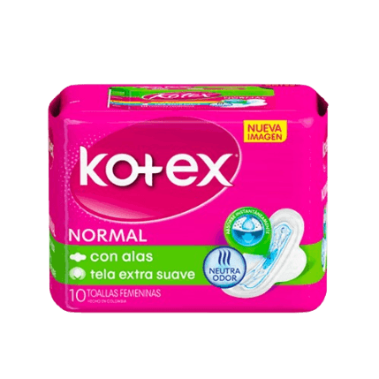 TOALLA KOTEX NORMAL X 10UNID