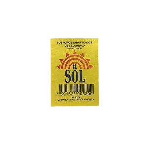 FOSFOROS EL SOL X 12 UNIDADES