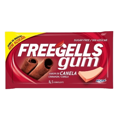 FREEGELLS GUM CANELA 8GR