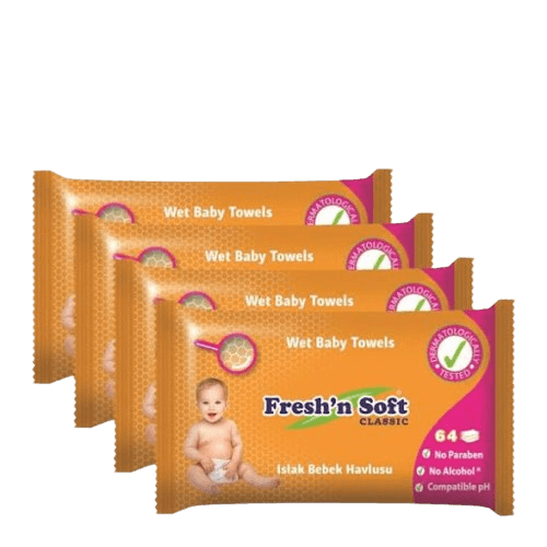 FRESH N SOFT CLASSIC X64 TOALLITAS