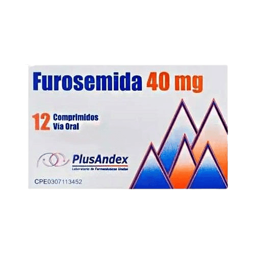 FUROSEMIDA 40MG X 12COM