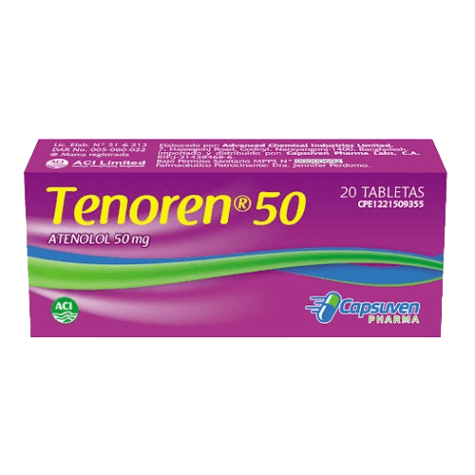 TENOREN 50MG X 20TAB