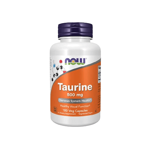 TAURINE 500MG X 100CAP NOW