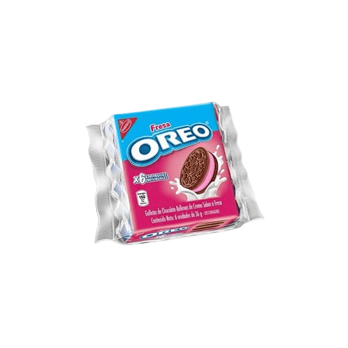 GALLETA OREO FRESA 36GR X 6 PAQUETES