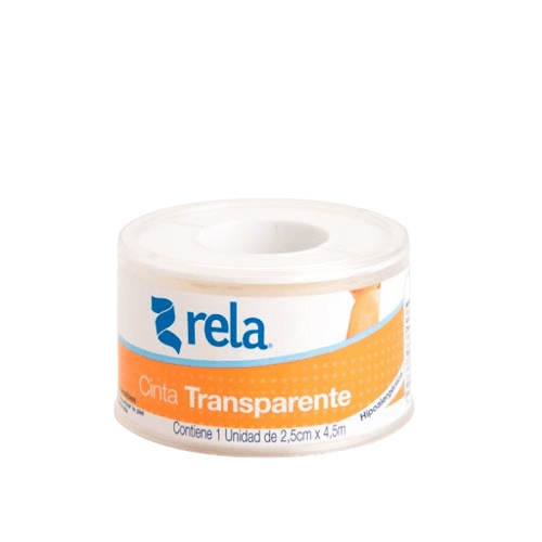RELA CINTA TRANSPARENTE 18MMX65M