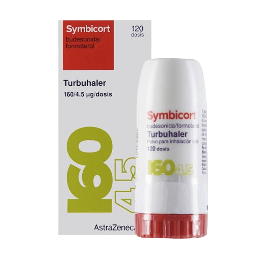 SYMBICORT 160/4.5MCG X 120 DOSIS INHA