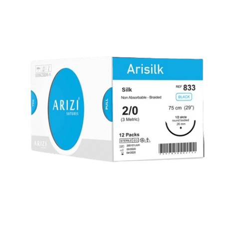 SUTURA SEDA 2-0 X1 UND