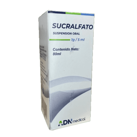 SUCRALFATO 1G/5ML SUSP X 80 ML