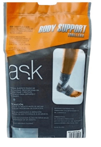 SOPORTE DE TOBILLERA ASK L/XL