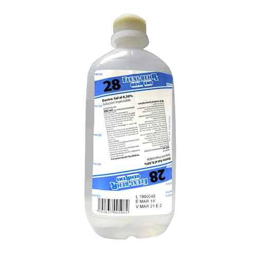 SOLUCION DEXTRO-SAL 0.30% #28 500ML