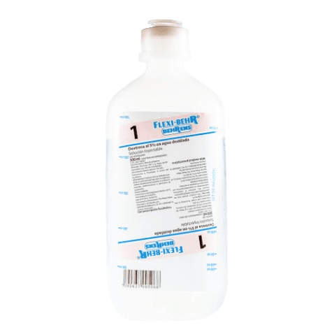 SOLUCION DEXTROSA AL 5% #1 500ML