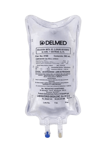 SOLUCION CLORURO/SODIO AL 0.45% X 500ML