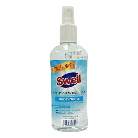 SOLUCION ANTISEPTICA SWELL MANOS 200ML