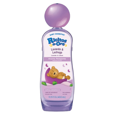 SHAMPOO BABY RICITOS LAVAND/LECHUG 400ML