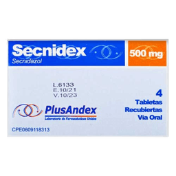 SECNIDEX 500MG X 4TAB