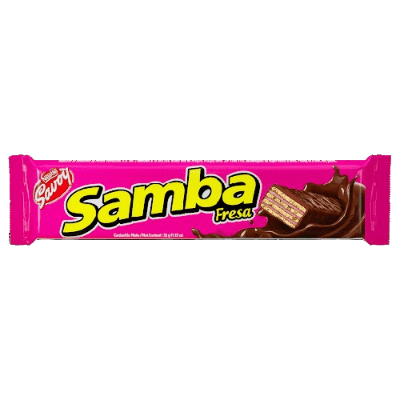 SAMBA GALLETA FRESA 32GR X 1 UND