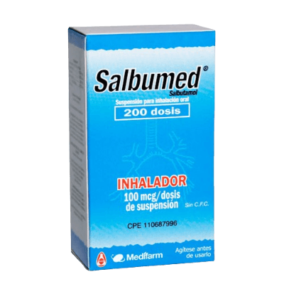 SALBUMED 100MCG X 200DOSIS SALBUTAMOL
