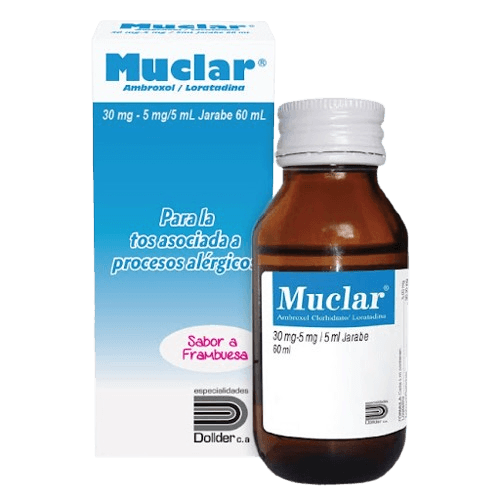 MUCLAR 30MG-5MG/5ML X 60ML JARABE