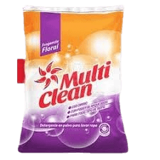MULTICLEAN DETERGENTE FRAGANCIA 900G