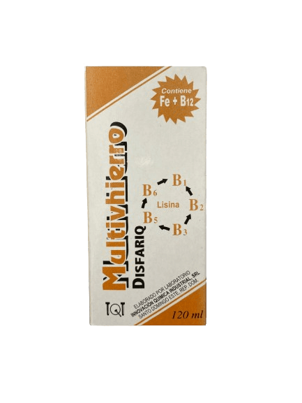 MULTIVHIERRO X120 ML