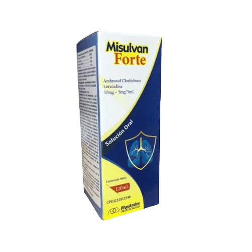 MISULVAN FORTE 30MG - 5MG/5ML X 120ML