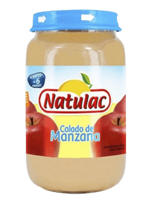 COLADO NATULAC MANZANA 186G VIDRIO