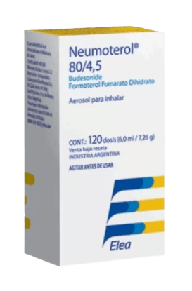 NEUMOTEROL 80MCG/4.5MCG X 120DOSIS INHA