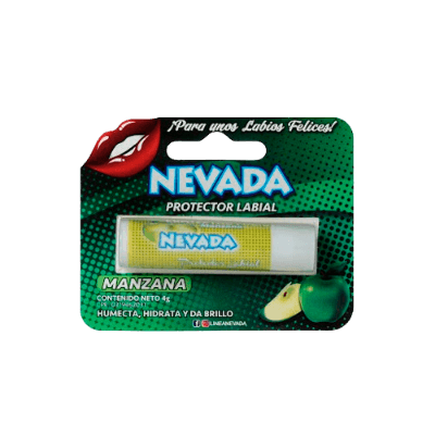 NEVADA PROTECTOR LABIAL MANZANA 4G